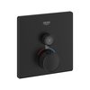 Grohe Single Function Thermostatic Valve Trim, Black 291402430